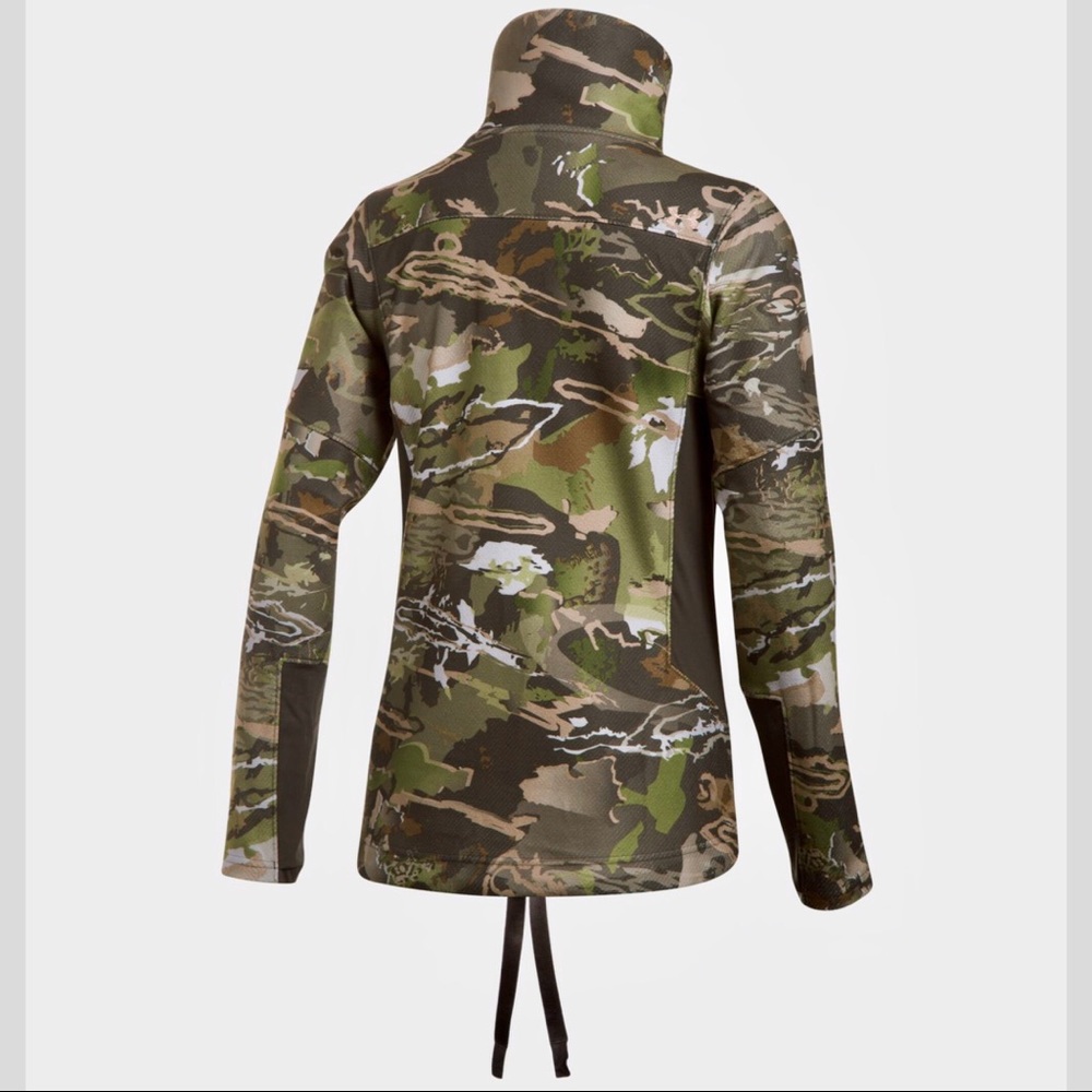 Under Armour Early Season 1/2 Zip Long Sleeve Top - Picture 5 of 6